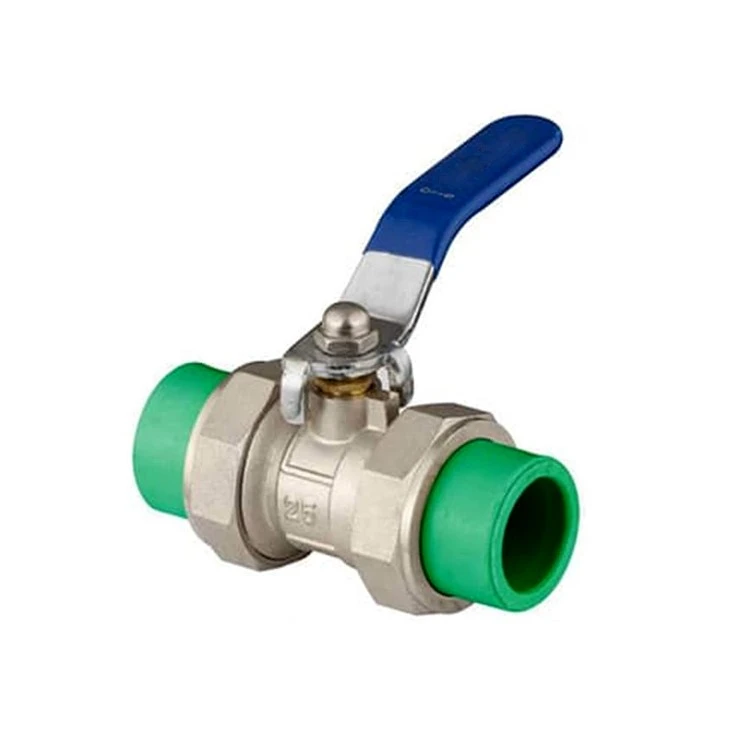 PPR Double Union Ball Valve